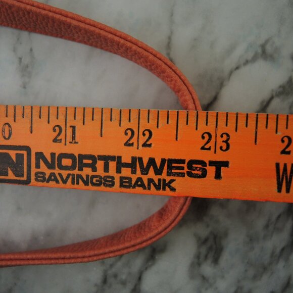 bebe Orange Tote Bag with Short Handles & Crossbody Strap 13" x 13" x 4" New? - Picture 16 of 16